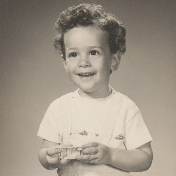Bob at age two